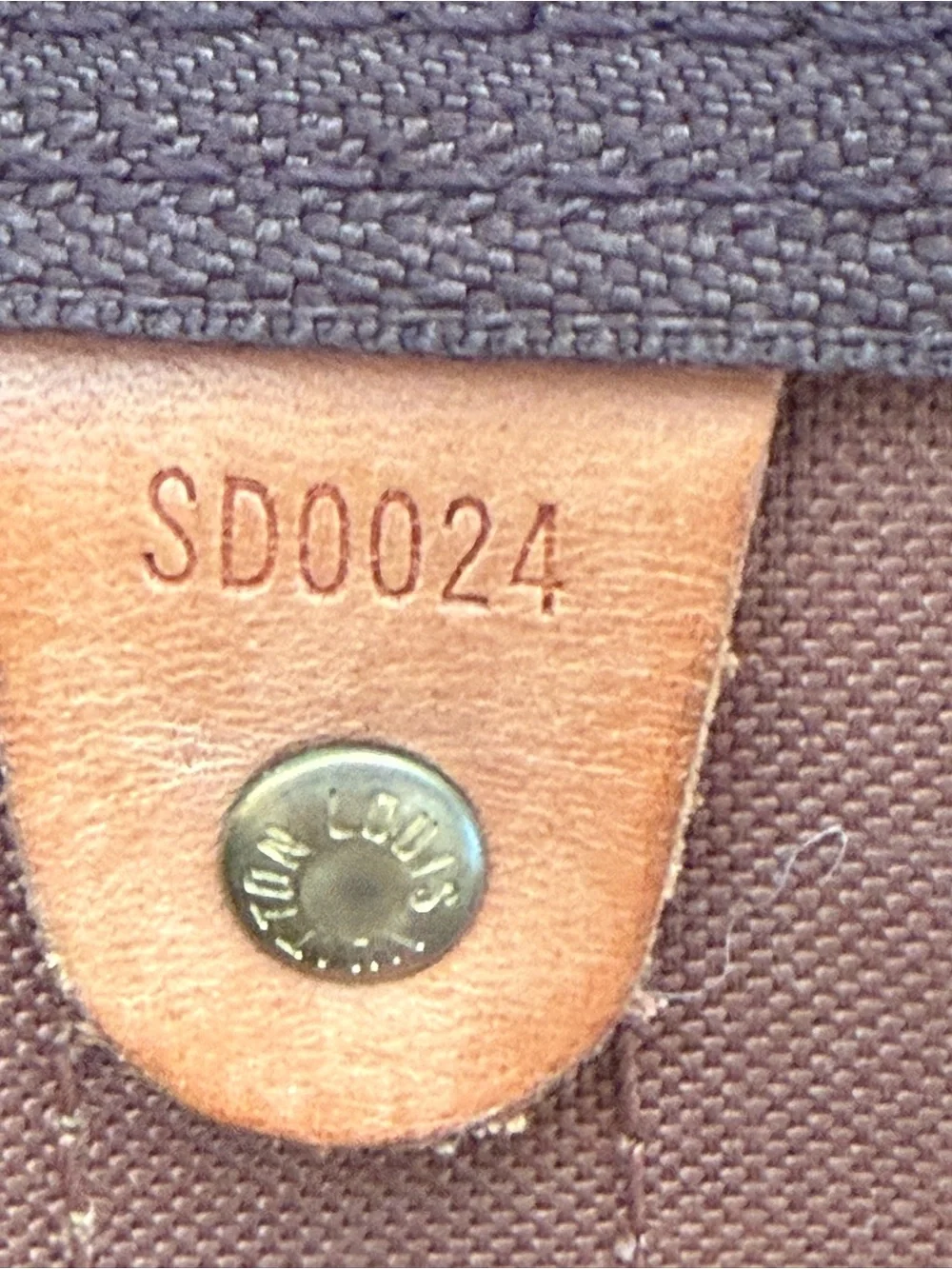 Louis Vuitton Monogram Canvas Travel Duffel Bag in Brown 55cm